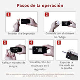 Medidor Digital 4 en 1 Accu-ANSWER®: Glucosa, Colesterol, Ácido Úrico y Hemoglobina